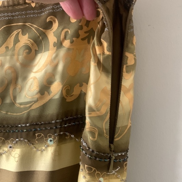 MUSE for Boston Proper Silk Long Skirt With 2 Long Side Slits size 10 - Picture 6 of 10